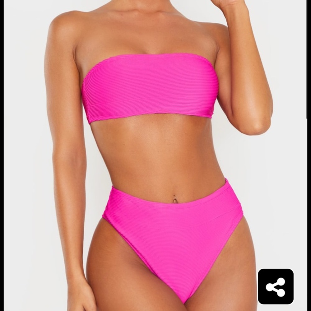 PrettyLittleThing Magenta/Pink Bikini